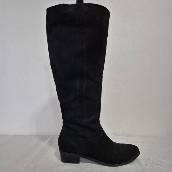 Faux Suede Boots - Picture 2 of 10